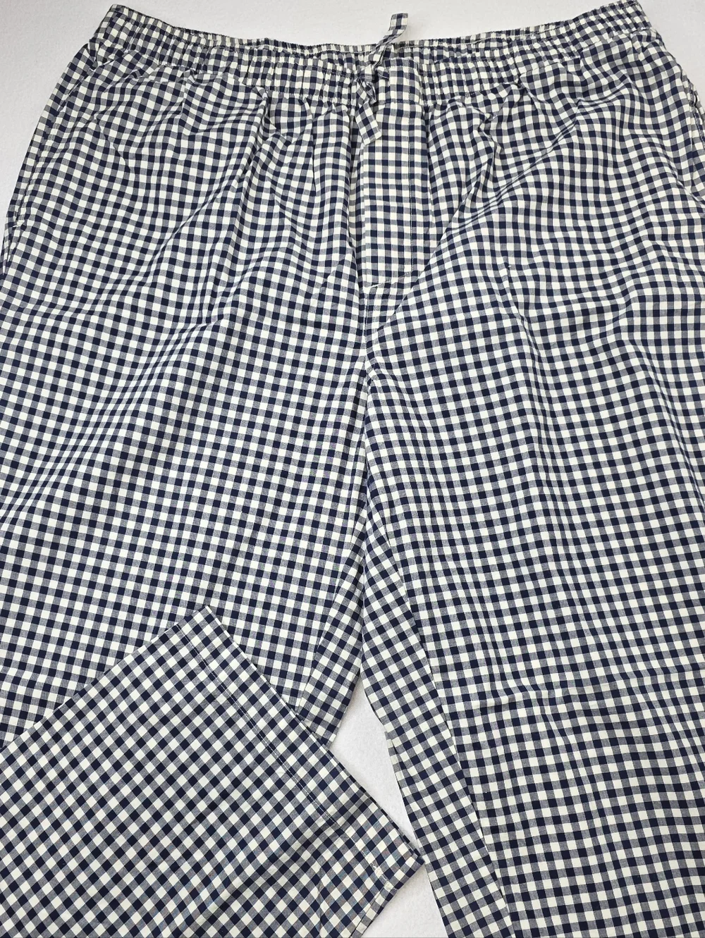 Lands'End Draper James Blue Checkered Pajama Pants Size XL NWOT AN-1425